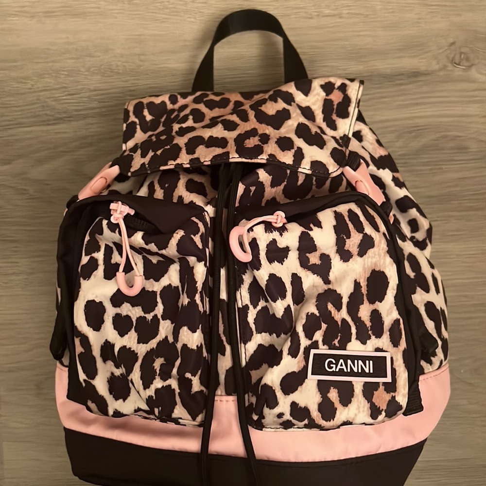 BNWT Ganni Nylon Mini Backpack - Picture 5 of 7
